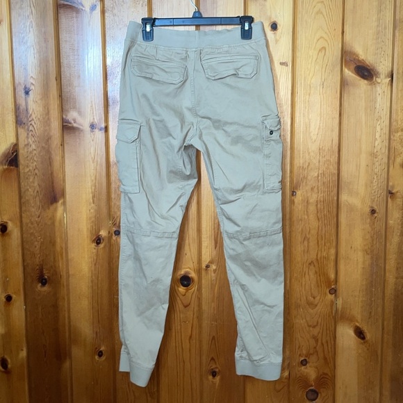 H&M cargo tactical pants tan pants size small skinny fit street wear workwear​ - Picture 5 of 6